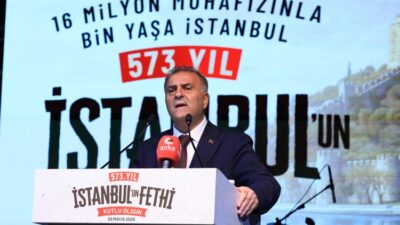 İstanbul Büyükşehir Belediyesi (İBB) kutlu şehir İstanbul’un fethinin 573. Yılını