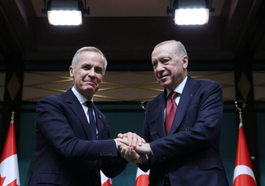 Cumhurbaşkanı Erdoğan, Kanada Başbakanı Carney ile düzenlediği ortak basın toplantısında
